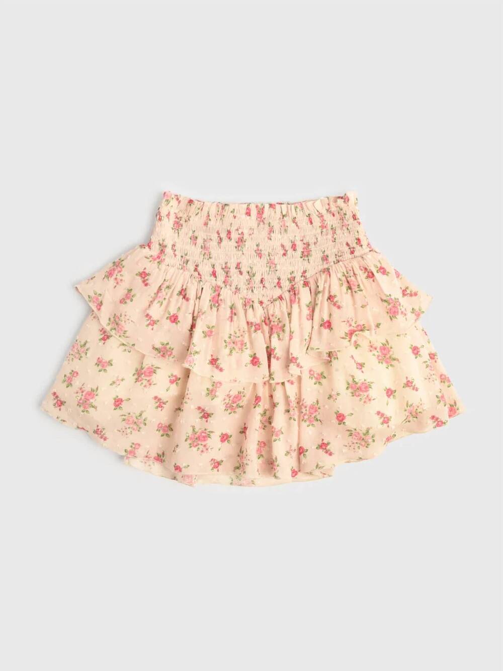 NEW KATIE J NYC junior brooke print skirt in vintage bunches
